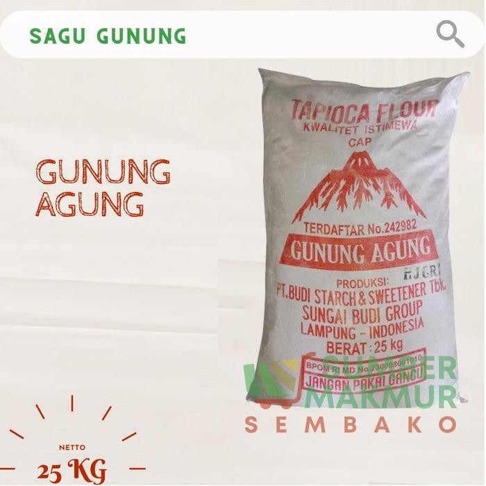 

TEPUNG TAPIOKA CAP GUNUNG AGUNG KARUNG