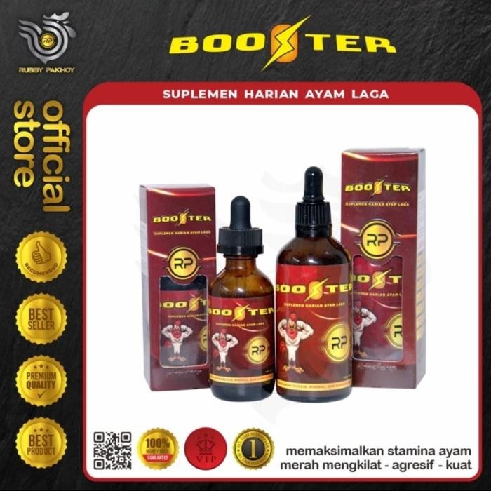 BOOSTER AYAM SUPLEMEN MULTIVITAMIN JAMU AYAM LAGA TARUNG KAIBA BOSSTER