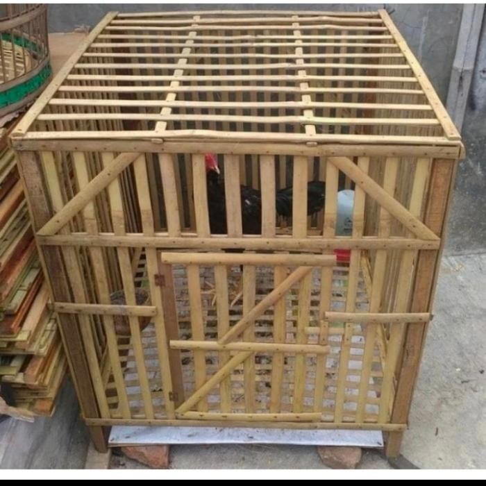 KANDANG BAMBU - KANDANG AYAM BAMBU