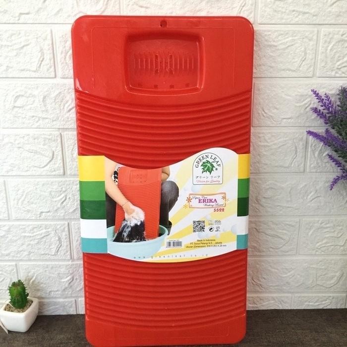 Pilihan- Papan Cuci Besar Papan Cuci Plastik Papan Cuci Baju Papan Penggilas Erika Green Leaf