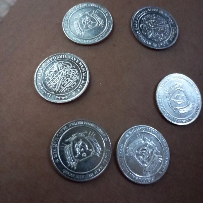 Bisa E-Faktur Koin Perak Koin Dirham 1 Dirham Perak Amir Zaim Saidi