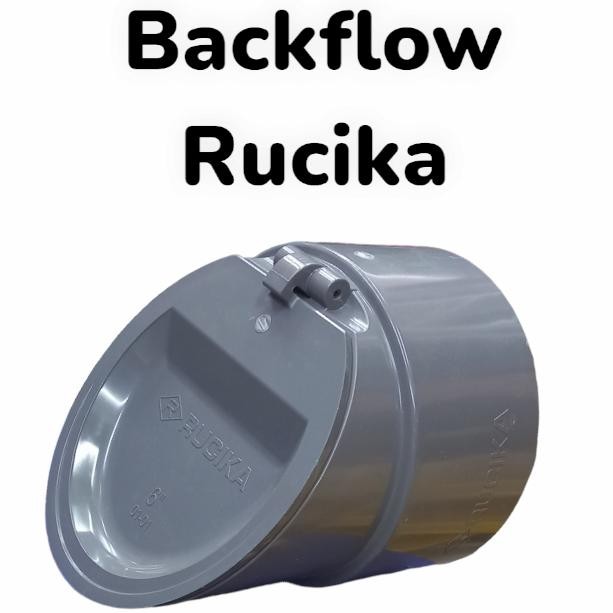 BACKFLOW VALVE 6" PVC RUCIKA