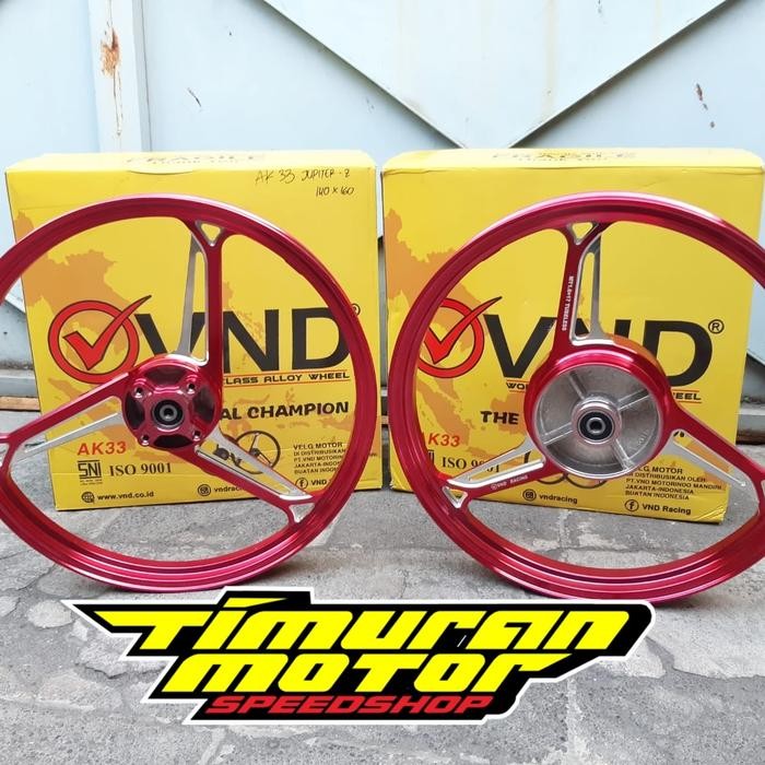 VELG VND AK33 JUPITER Z - FIZR 140 160 MERAH