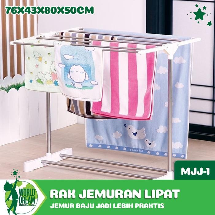 Ikea Livien - Rak Jemuran Handuk Gantungan Pakaian Serbaguna