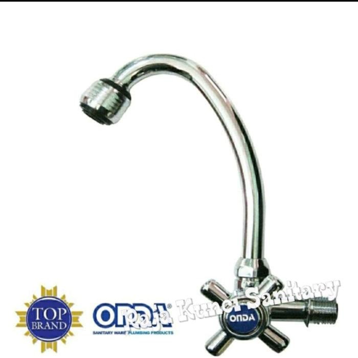 Kran Kitchen Sink Onda V 632 CA/Kran Cuci Piring Onda/Kran Onda
