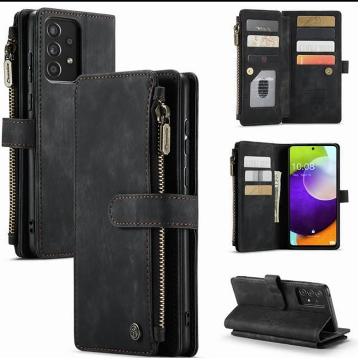 Case Samsung Galaxy A33 5G Flip case slot kartu casing Dompet original