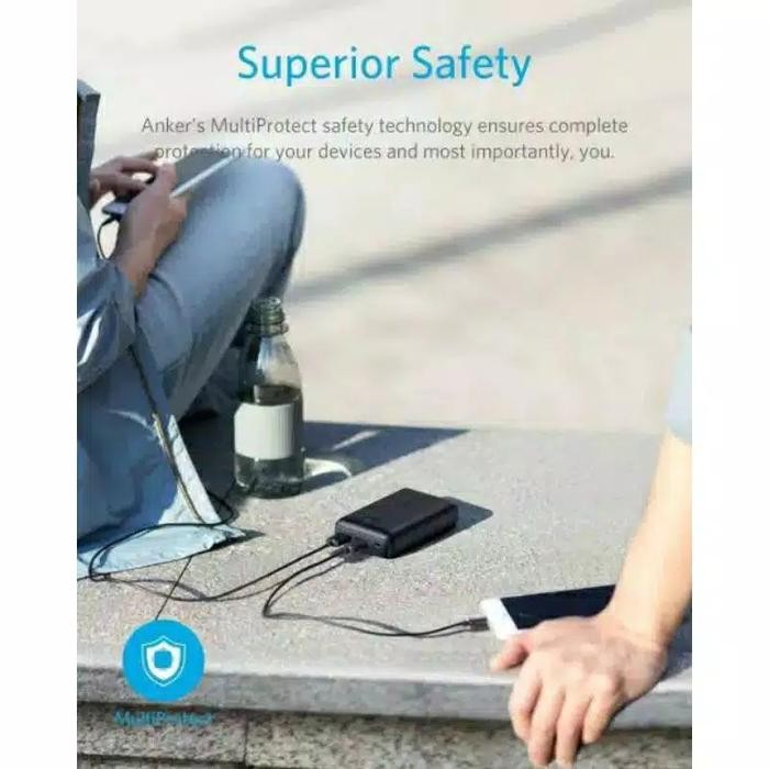 Terbaru Powerbank Anker 10000 Mah Original 100%