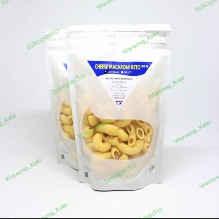 

ASLI Makaroni keju Keto Friendly/Makaroni Keto Rasa Halal READY STOCK