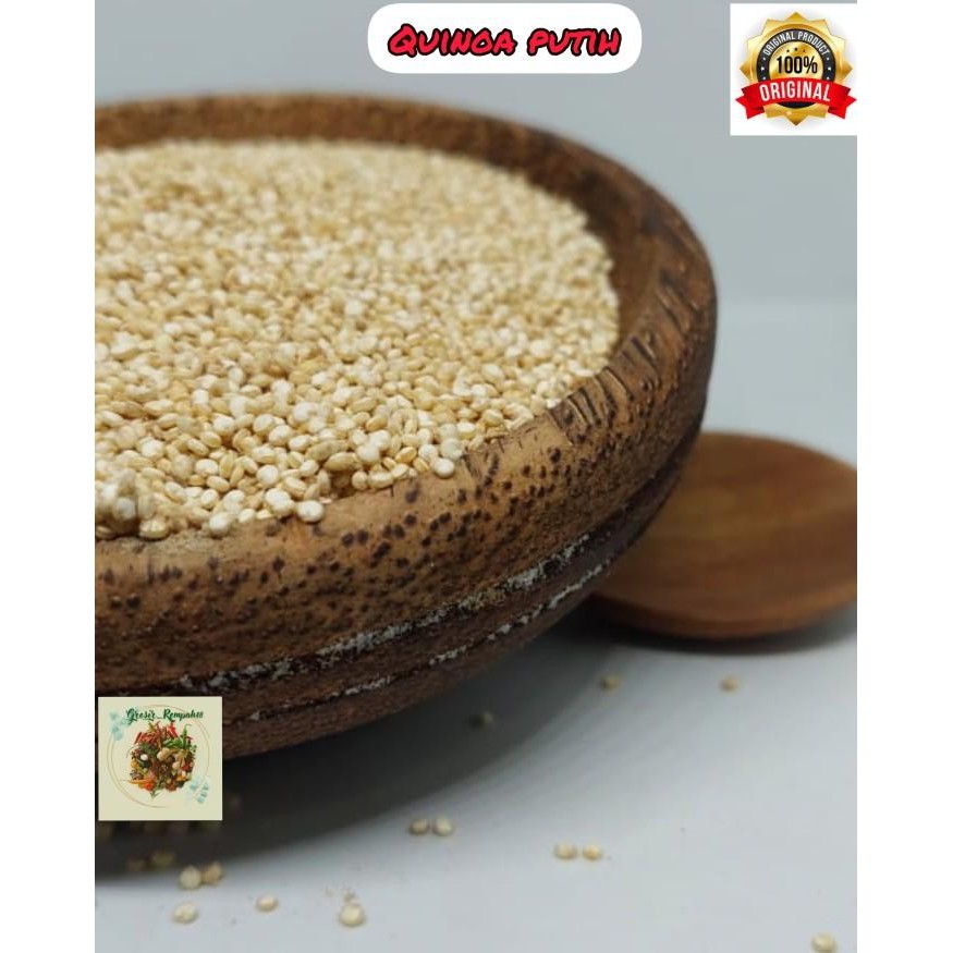 

ASLI White Quinoa / Biji Quinoa Putih 250gram READY STOCK