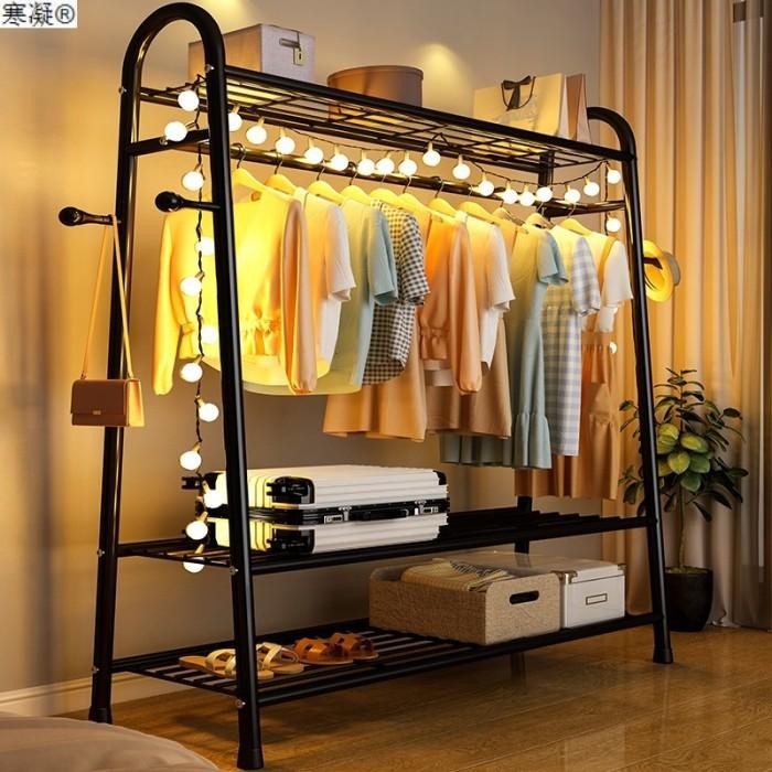 Ikea Livien - Gantungan Baju Rak Lemari Pakaian Sepatu Stand Hanger Portable Hook Cp