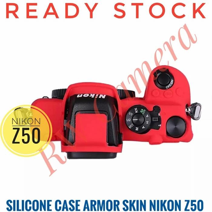 SILICONE CASE NIKON Z50 SARUNG KARET SILIKON BAG TAS PROTECTIVE ARMOR SOFT POUCH ARMOR PELINDUNG
