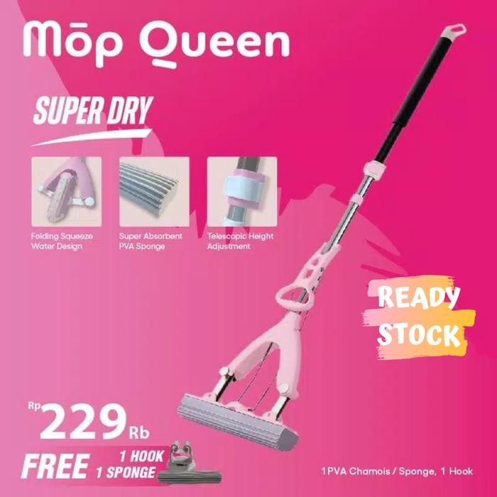 MOP QUEEN SPONGE CHAMOIS MOP