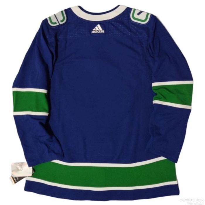 BAJU HOCKEY BIG SIZE ORIGINAL NHL CANUCKS PLAYER ISSUE JERSEY HOKI ORI