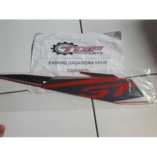 soul gt 125 dop merah 2017 striping stripping stiker motor yamaha