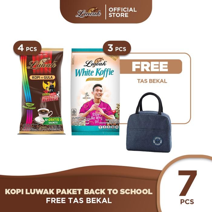 

Kopi Luwak Paket Back To School - Free Tas Bekal