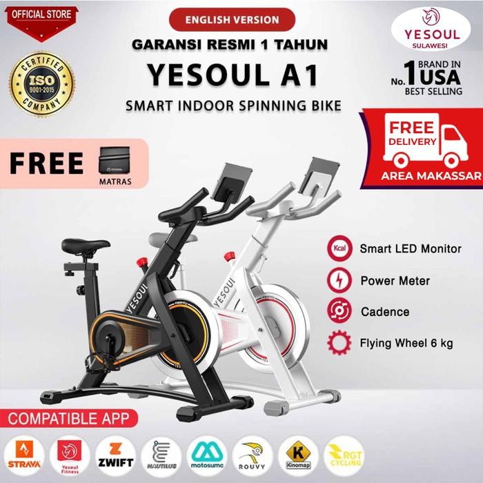 Yesoul A1 Spinning Bike Black
