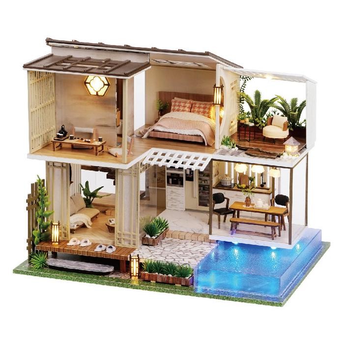 

DIY MINIATUR Cute room model rumah, cafe, toko, taman, dan lain lain kado do it your self mainan