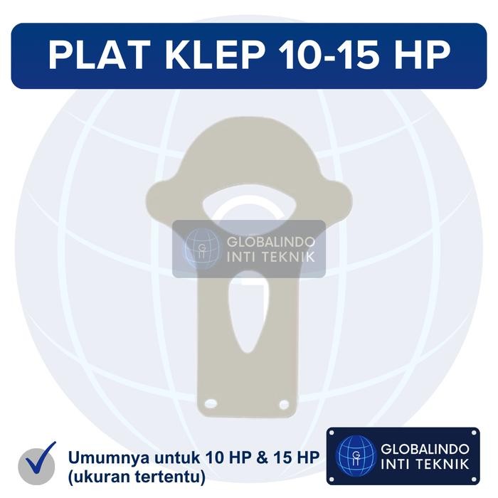 PLAT KLEP / VALVE PLATE KOMPRESOR ANGIN 10 & 15 HP