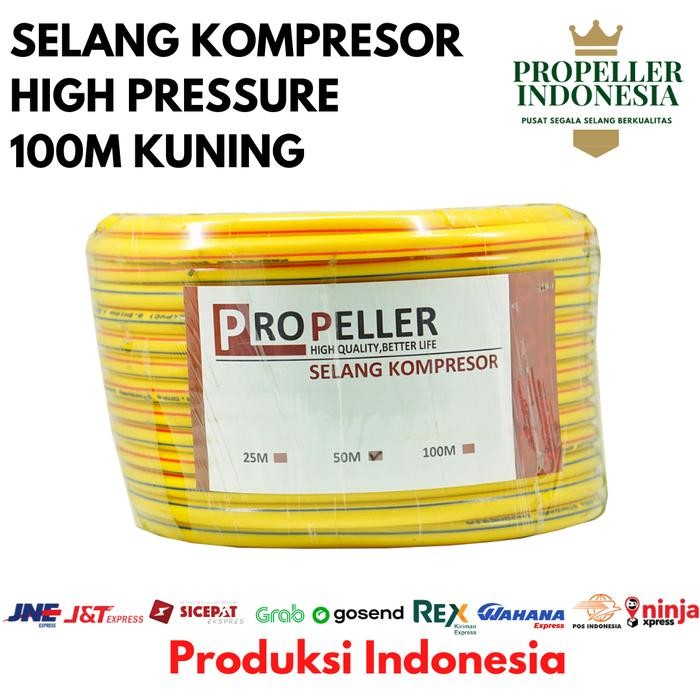SELANG KOMPRESOR KUNING 100M SELANG KOMPRESOR ANGIN