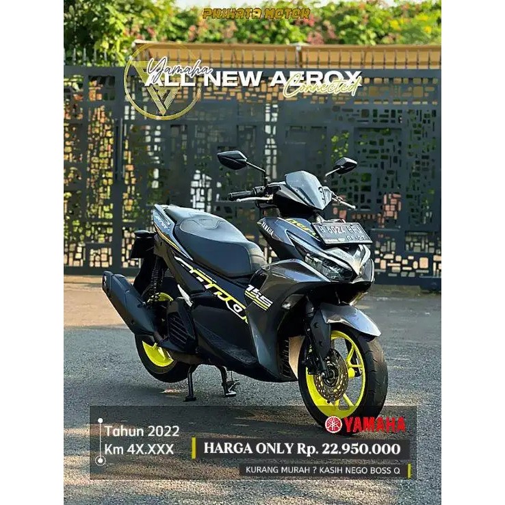 Yamaha All New Aerox Connected 2022