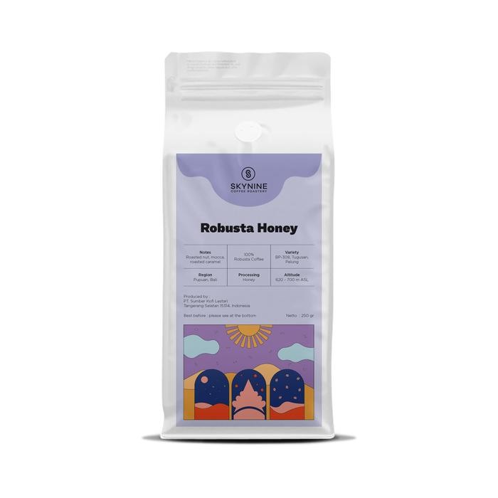 

KOPI ROBUSTA HONEY ROASTED BEAN 250 GR