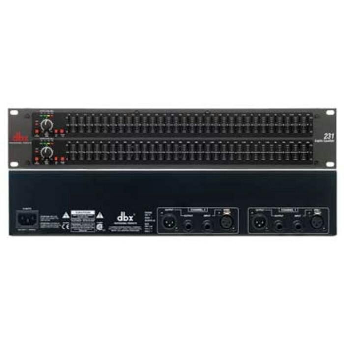 equalizer / equaliser dbx 231 / dbx231 / dbx-231