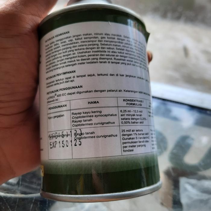 Latrex 400 ec / Obat Anti Rayap Latrex 250ml