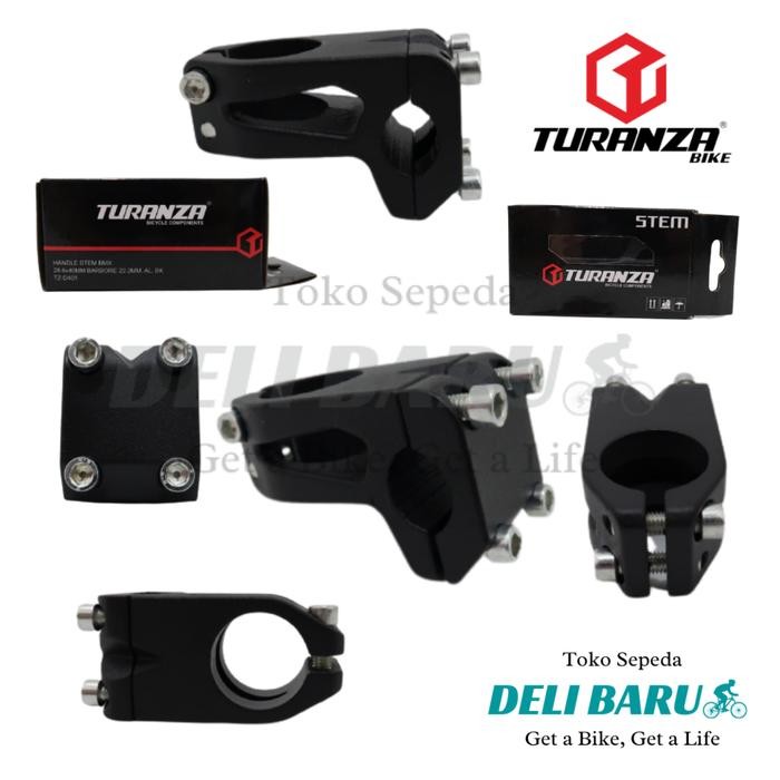 JTTOP" STEM DUDUKAN STANG SEPEDA BMX TURANZA