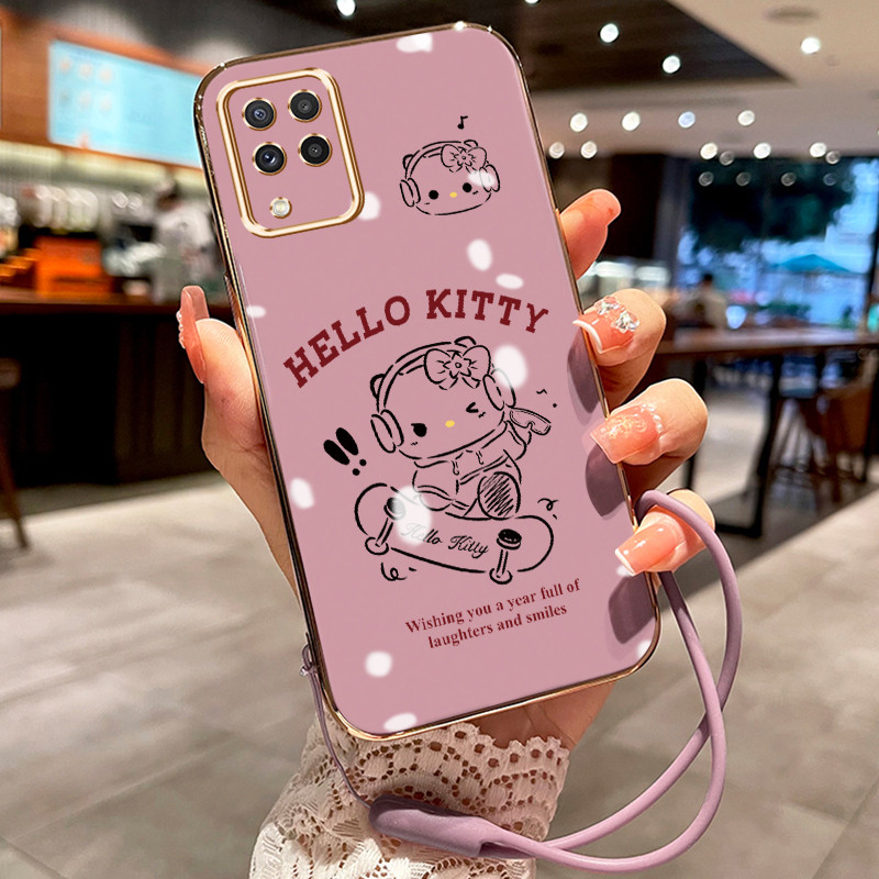 Casing Hp Untuk Samsung Galaxy A22 M22 Case Casing Softcas kartun Kesing berlapis baru pelindung sil