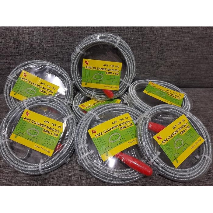 Kawat Fleksible Pembersih Pipa Air Yang Mampet