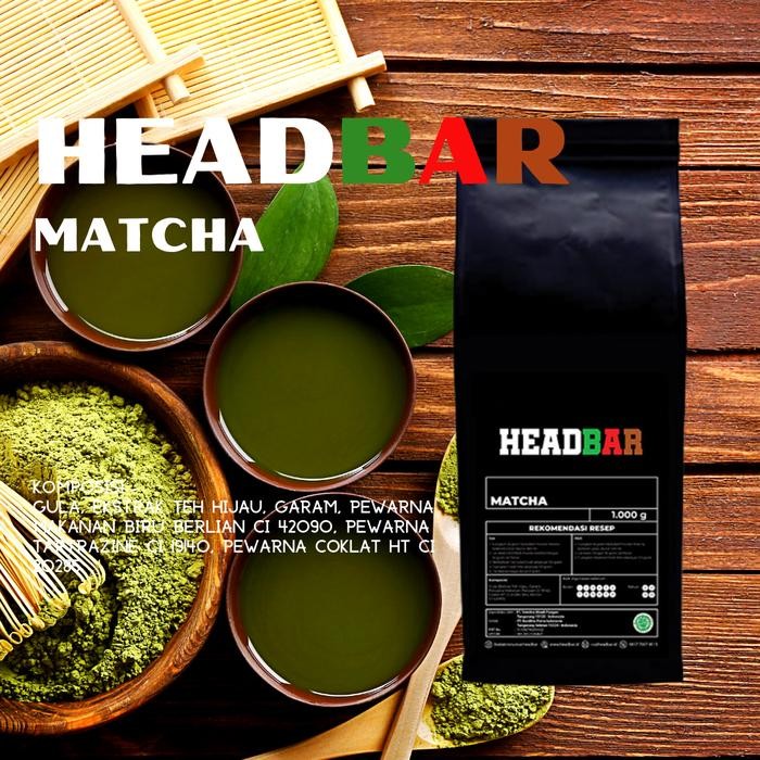 

Headbar Powder Matcha 1000 Gram
