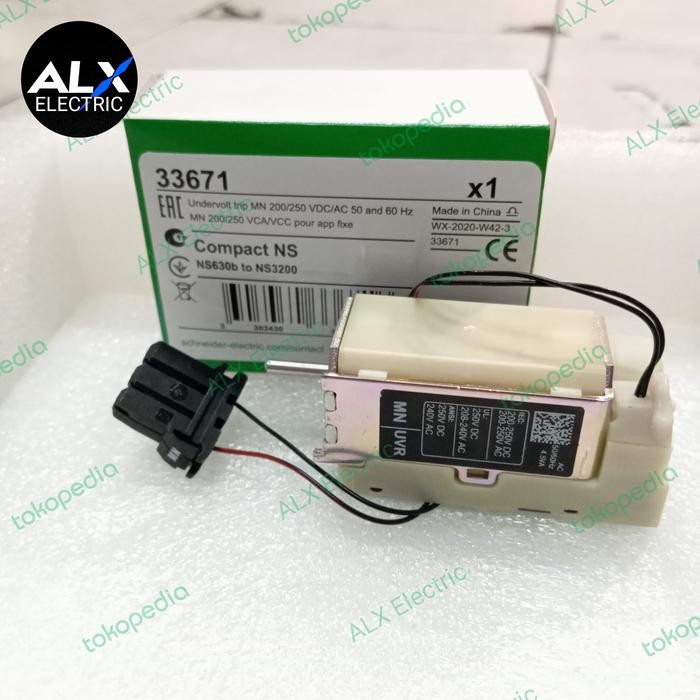

Promo Uvr / Uvt / Mn 33671 Under Voltage Release Schneider 33671