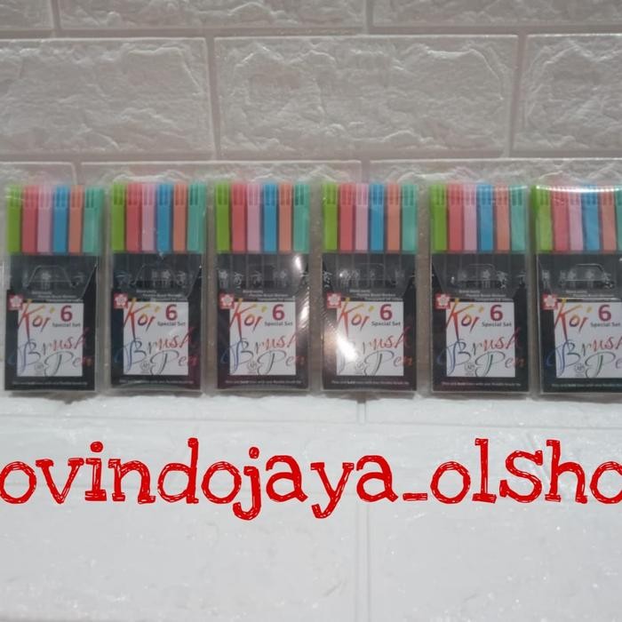 

Koi Brush Pen Warna Pastel