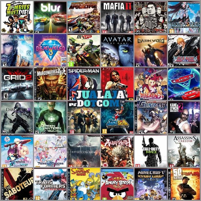 Isi game PS3 CFW 120GB & 160GB