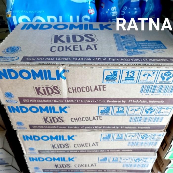 

(Expert) INDOMILK COKELAT SUSU UHT STERIL 115ml 1 Dus Isi 40 Kotak