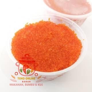 

(Expert) Tobiko orange repack@250g telur ikan terbang flying fish Roe