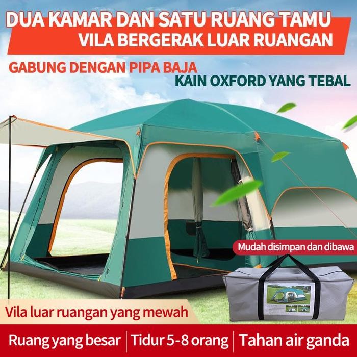 Eiger - Tenda Camping 5-8 Orang/Portable Waterproof Camping Tent
