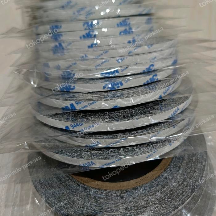 

Stok Baru 3M 9448A Double Tape LCD Black / Double Tape Tipis Hitam 5mm x 25m