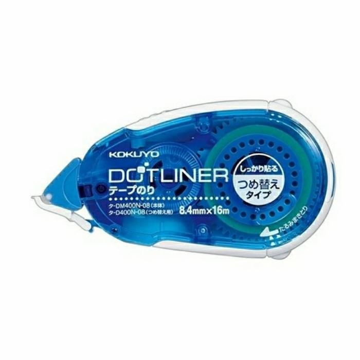 

Stok Baru Double tape TANPA AMPAS!!! KOKUYO DOTLINER 16Meter