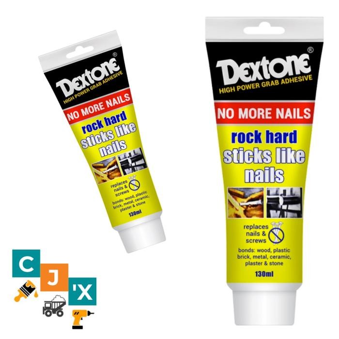 

Stok Baru Lem NO MORE NAILS Dextone / Lem Sticks Tanpa Paku DEXTONE