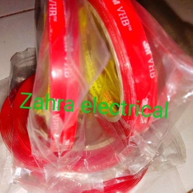 

Stok Baru Double tape 3M - Double Tape VHB Bening - Dobel tipe Super kuat 3M