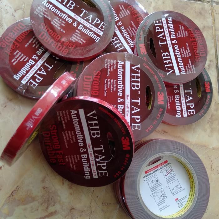

Stok Baru Double tape 3M VHB 12mm original