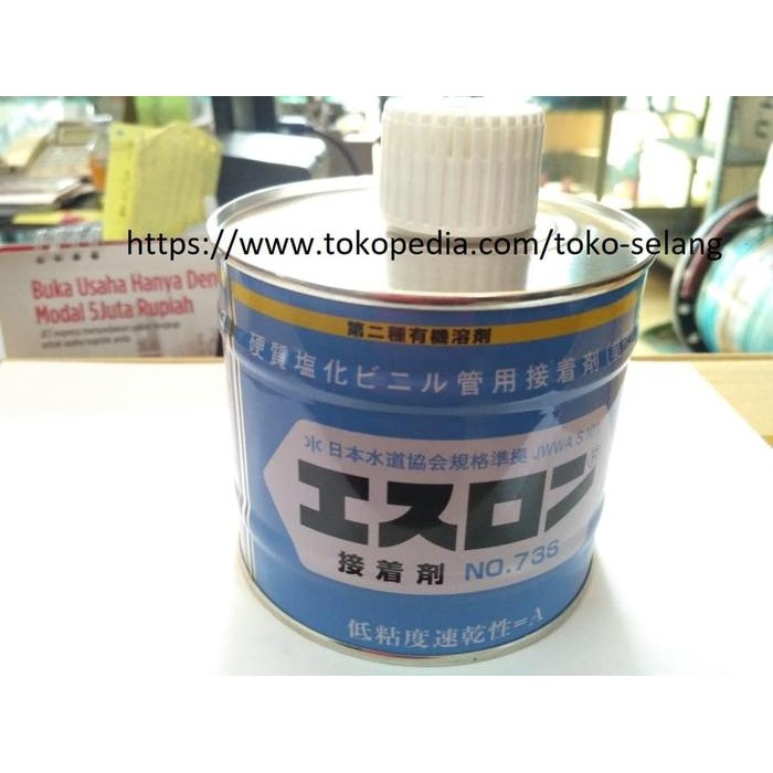 

Stok Baru lem PIPA pvc sekisui 500gram lem aibon jepang bening 500 gr serbaguna