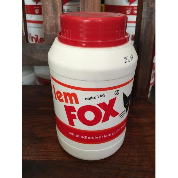 

Stok Baru LEM FOX PUTIH / LEM PUTIH / LEM KAYU 1KG