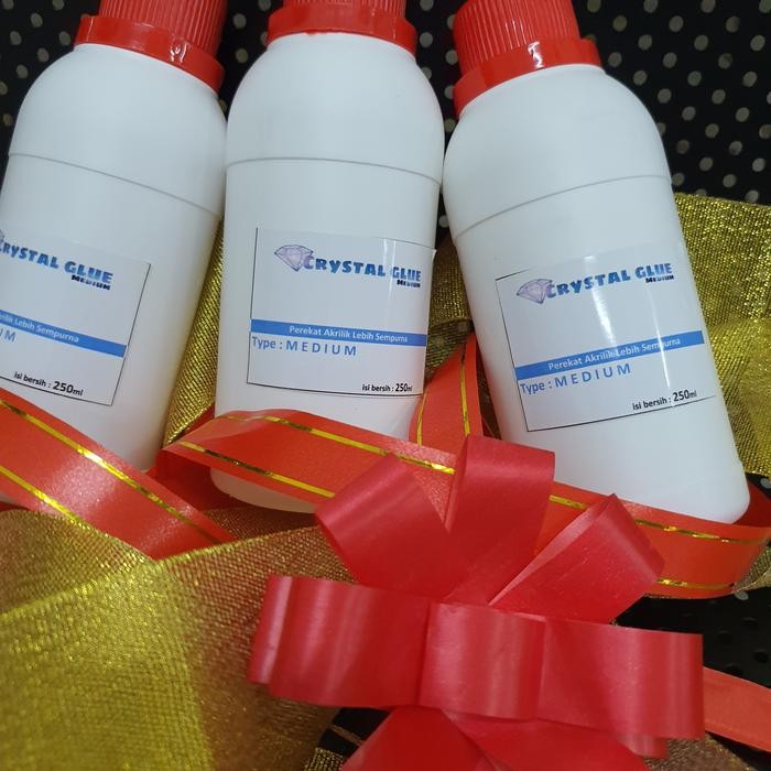 

Stok Baru lem akrilik medium 250ml / lem acrylic / lem mika / lem crystal glue