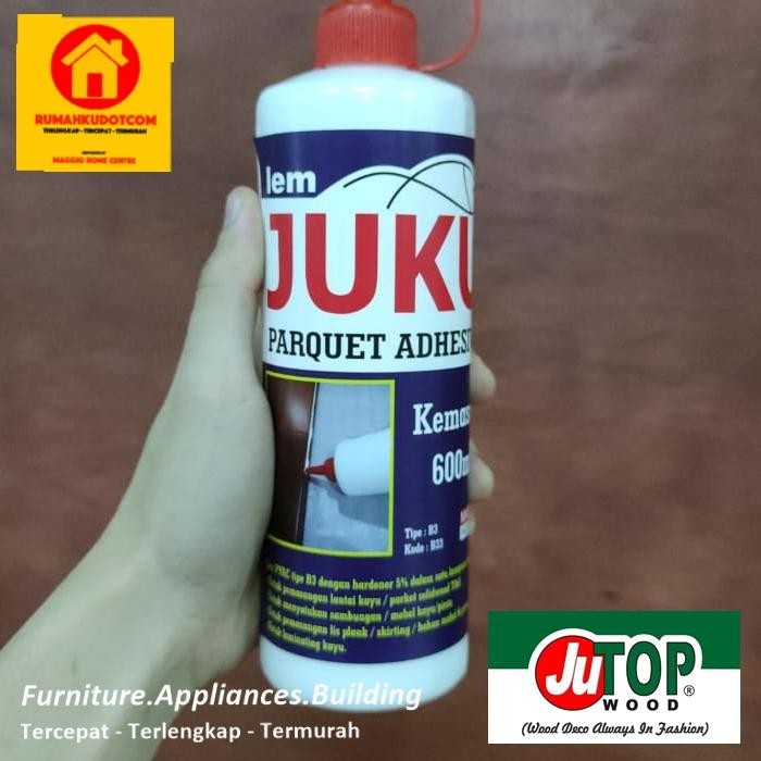 

Stok Baru Lem Juku - Lem parquet Afhesive - Lem Parkit - B33 600ml - JUTOP