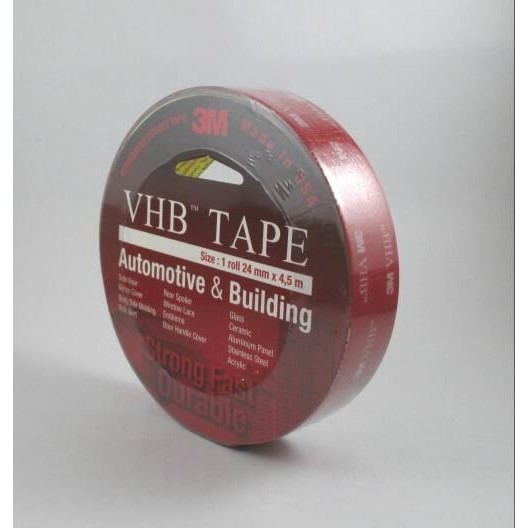 

Stok Baru Double tape 3M VHB 24mm x 4.5m