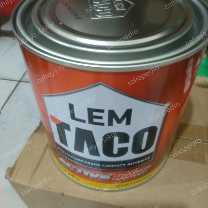 

Stok Baru lem kuning Taco lem serbaguna 600gram