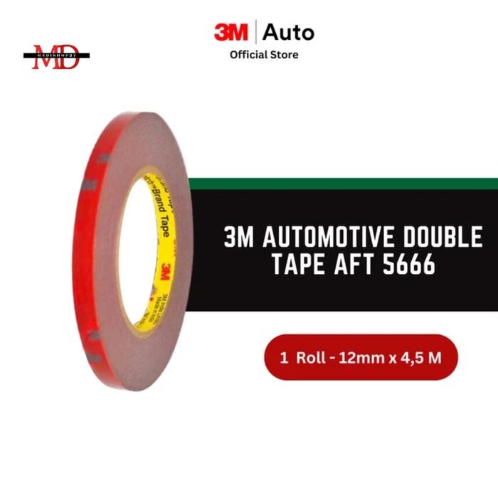 

Stok Baru 3M Double tape AFT Acrylic tape 5666 Automotive uk 12mm x 4,5m