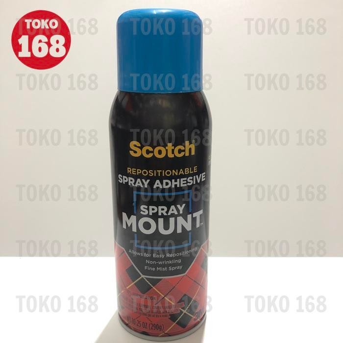 

Stok Baru 3M Scotch Spary Mount/Semprotan Perekat/Lem Kertas
